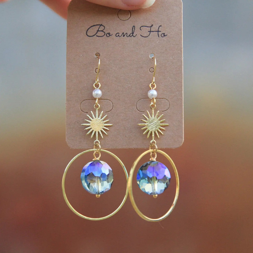 Bo and Ho - Golden Sunshine Earrings