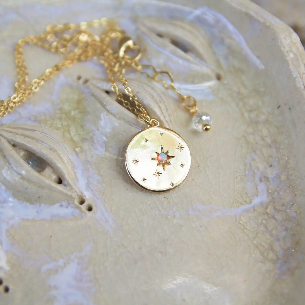 Bo and Ho - Opal Star Necklace