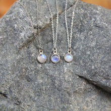 Load image into Gallery viewer, Bo and Ho - Silver Moonstone Necklace
