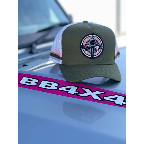 BB4x4 Khaki Trucker Hat