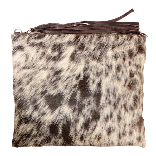 Country Allure Sophia Large Handbag/Clutch -Dark Brown 011
