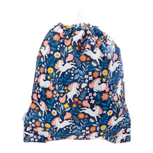 Load image into Gallery viewer, Out &amp; About Unicorn Drawstring Bag