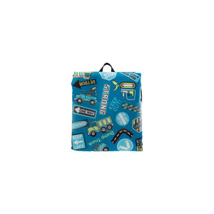 Out & About Construction Drawstring Bag