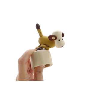 Wooden Farm Animal Press Toys