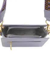 Load image into Gallery viewer, Ruby Purple Vera May Vegan Leather Handbag