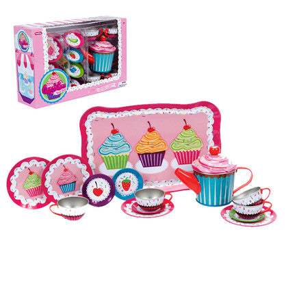 William Valentine Collection Schylling - Cupcake Tin Tea Set