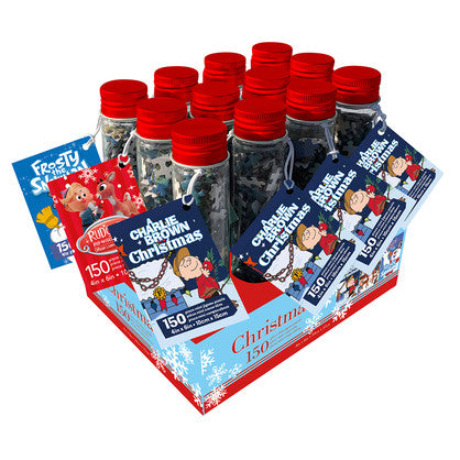 William Valentine Collection Traditional Christmas 150pc Tube Puzzle