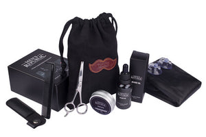 Men's Republic Men's Republic 6pc Beard Grooming Kit with Bag and Apron