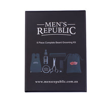 Load image into Gallery viewer, Men&#39;s Republic Men&#39;s Republic 6pc Beard Grooming Kit with Bag and Apron