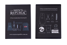 Load image into Gallery viewer, Men&#39;s Republic Men&#39;s Republic 6pc Beard Grooming Kit with Bag and Apron