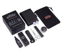 Load image into Gallery viewer, Men&#39;s Republic Men&#39;s Republic 6pc Beard Grooming Kit with Bag and Apron