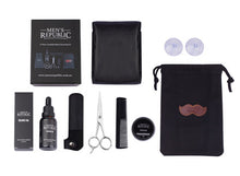 Load image into Gallery viewer, Men&#39;s Republic Men&#39;s Republic 6pc Beard Grooming Kit with Bag and Apron