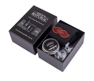 Men's Republic Men's Republic 6pc Beard Grooming Kit with Bag and Apron