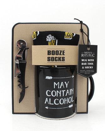Men's Republic Men's Republic Mug Set - May Contain Alcohol