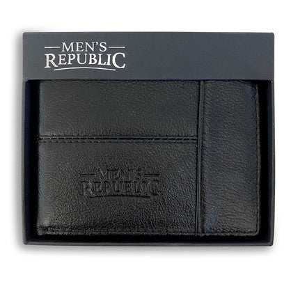 Men's Republic Men's Republic Leather Wallet - Black