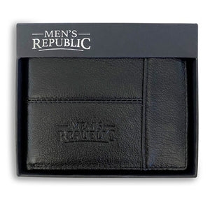 Men's Republic Men's Republic Leather Wallet - Black