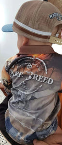 Rare Breed N Co - Bnando Flame KIDS fishing shirt.