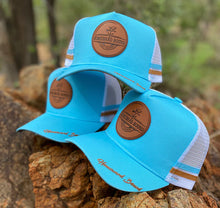 Load image into Gallery viewer, Gulf Country Trucker Cap - High Profile Light Blue