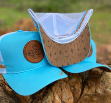 Load image into Gallery viewer, Gulf Country Trucker Cap - High Profile Light Blue