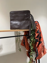 Load image into Gallery viewer, Zara Patchwork Clutch - 6 Chocolate