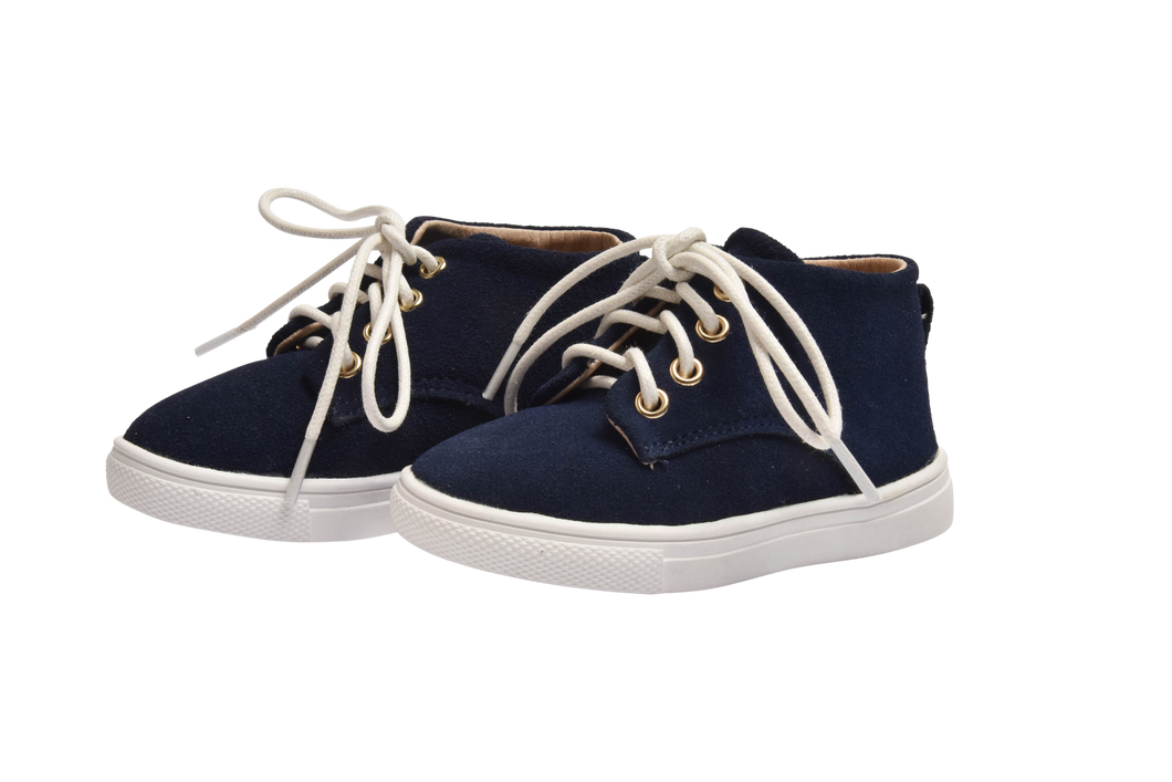 Wildchase Gelato Sneakers - 100% Suede Leather - Navy