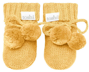 Organic Booties Marley Butternut