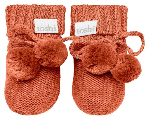 Organic Booties Marley - Saffron