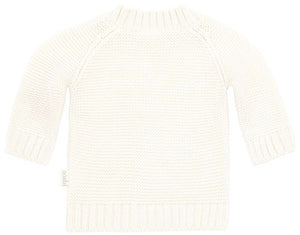 Toshi - Organic Cardigan Andy - Cream