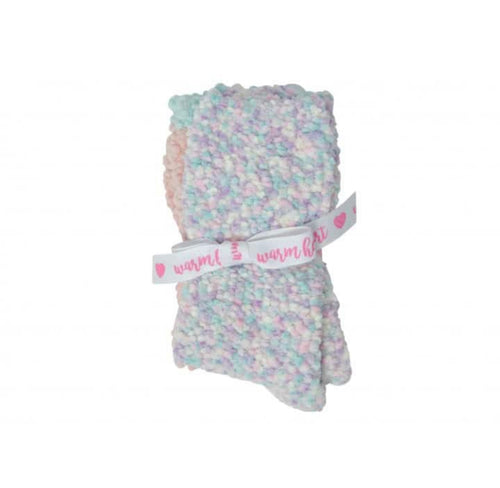 Socks – Kids – Pop Corn – Pink & Purple