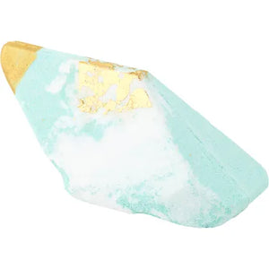 SUMMER SALT BODY Crystal Bath Bomb Aquamarine Lemongrass 110g