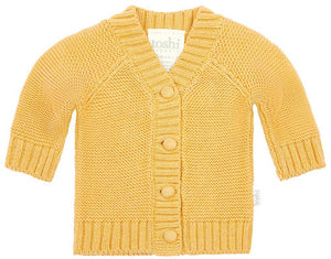 Toshi - Organic Cardigan Andy Butternut
