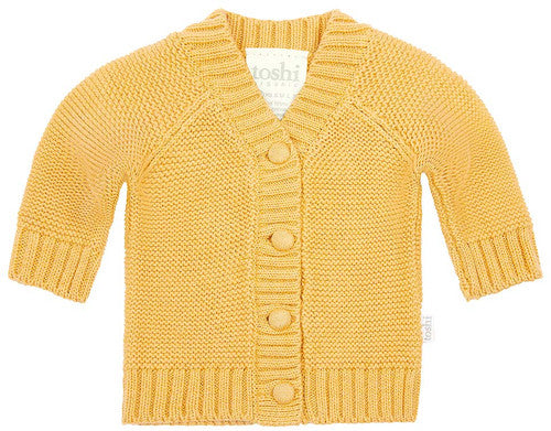 Toshi - Organic Cardigan Andy Butternut