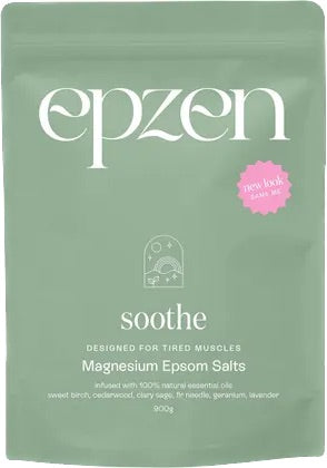 EPZEN Magnesium Epsom Salts Soothe 900g