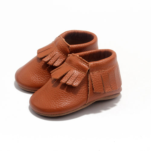 Wildchase Frill Moccasins - 100% Leather - Brown