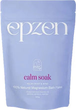 Load image into Gallery viewer, EPZEN Magnesium Bath Flakes Calm Soak 500g