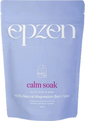 EPZEN Magnesium Bath Flakes Calm Soak 500g
