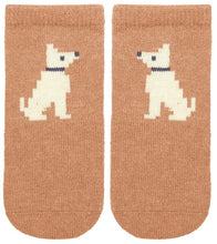 Load image into Gallery viewer, Organic Baby Socks Ankle Puppy