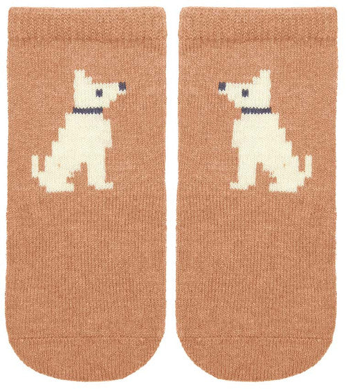 Organic Baby Socks Ankle Puppy