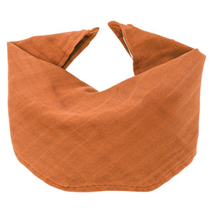 Muslin Bib - Rust