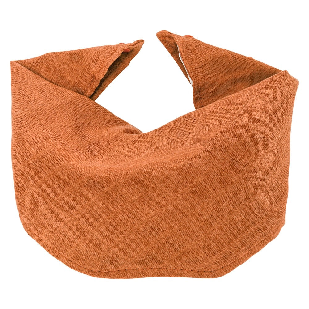 Muslin Bib - Rust