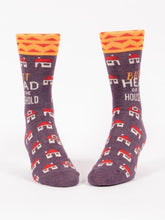 Load image into Gallery viewer, BUTTHEAD OF THE HOUSEHOLD - CREW SOCKS
