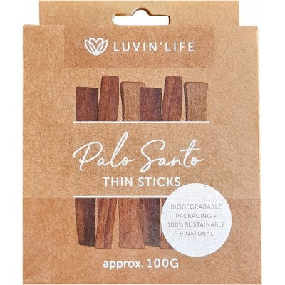 LUVIN LIFE Palo Santo  Thin Sticks 100g