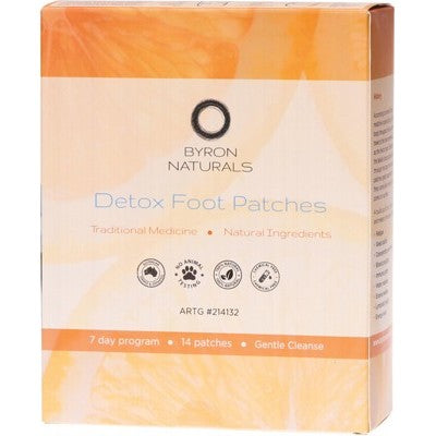 BYRON NATURALS Foot Patches  Contains 7 Pairs (14 Patches)