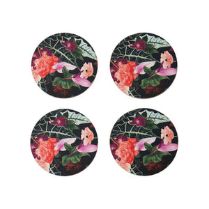 Coasters – Summer Garden – Set of Four