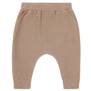 NOAH WAFFLE TRACKPANTS - LATTE
