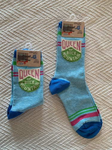 Queen of Bitch Mountain Socks