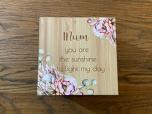 Load image into Gallery viewer, Timber Trinket Box - Mum
