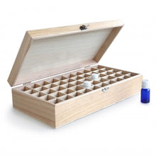 Load image into Gallery viewer, Wooden Oil Storage Box - 50 Compartment Large