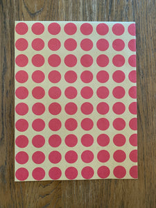 Wrapping Paper - Red Spot (E1316)