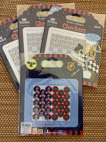 Knights & Dragons Checkers
